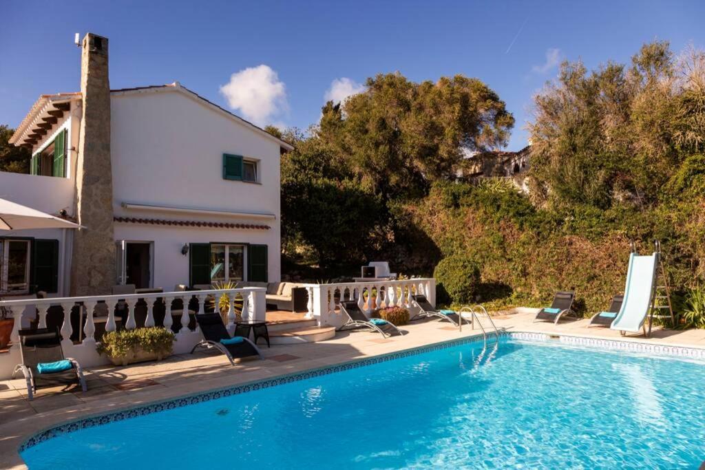 Villa Cecylia Es Canutells Bagian luar foto